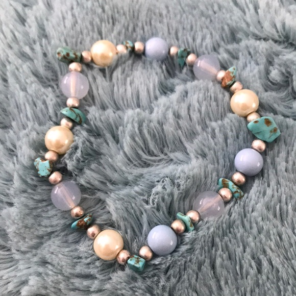 Set of 2 stretch beachy bracelets - Picture 4 of 4